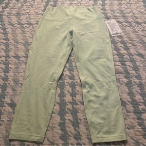 Lululemon Align HR Crop 23” in light green